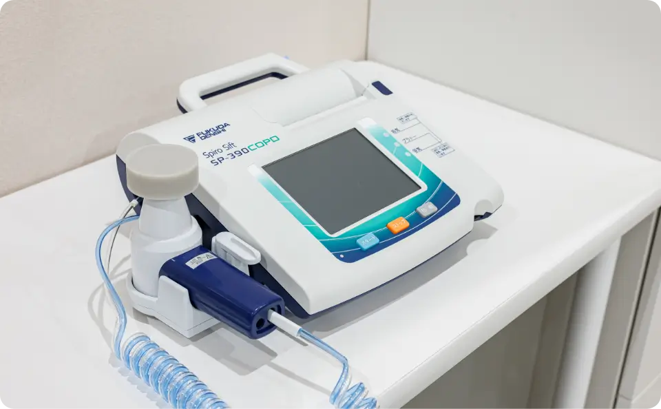 電子式診断用スパイロメータ